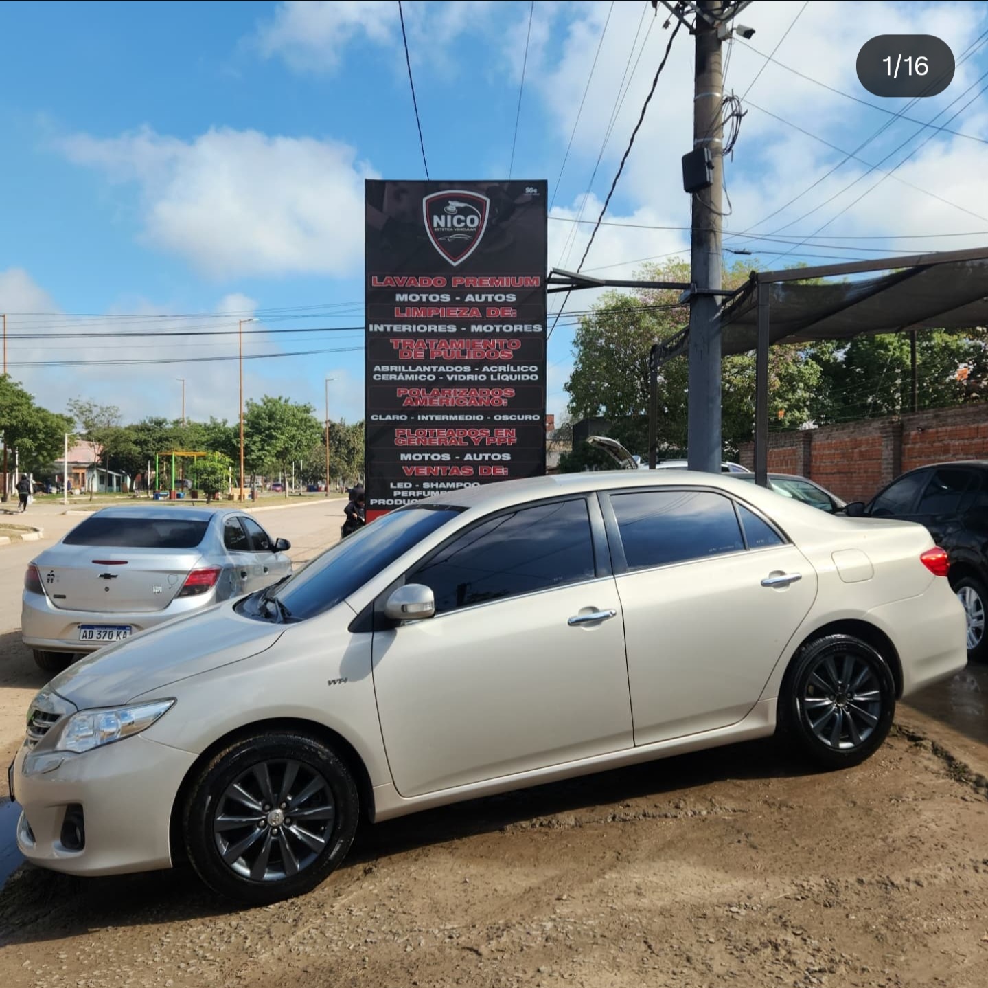 Trabajo de estética automotriz