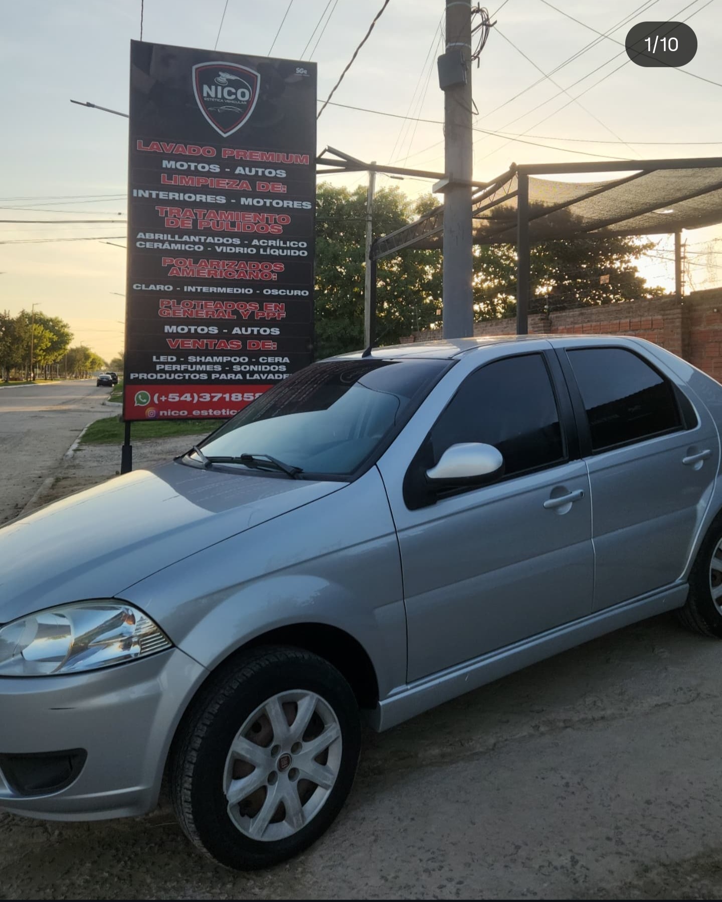 Trabajo de estética automotriz